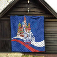 Russia National Unity Day Quilt Minin And Pozharsky Monument - Wonder Print Shop