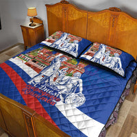 Russia National Unity Day Quilt Bed Set Minin And Pozharsky Monument - Wonder Print Shop