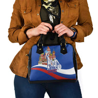 Russia National Unity Day Shoulder Handbag Minin And Pozharsky Monument - Wonder Print Shop