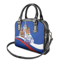 Russia National Unity Day Shoulder Handbag Minin And Pozharsky Monument - Wonder Print Shop