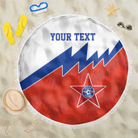 Personalized Russia Football Beach Blanket The National Team Go Champion - Wonder Print Shop