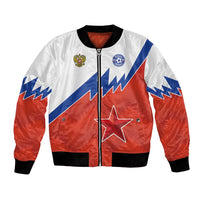 Personalized Russia Football Bomber Jacket The National Team Go Champion - Wonder Print Shop