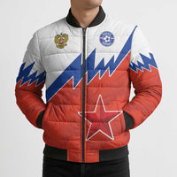 Personalized Russia Football Bomber Puffer Jacket The National Team Go Champion - Wonder Print Shop