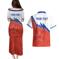 Personalized Russia Football Couples Matching Puletasi and Hawaiian Shirt The National Team Go Champion - Wonder Print Shop