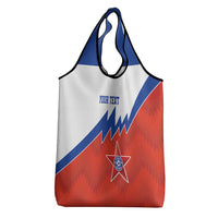Personalized Russia Football Grocery Bag The National Team Go Champion - Wonder Print Shop