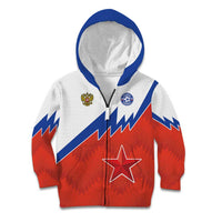 Personalized Russia Football Kid Hoodie The National Team Go Champion - Wonder Print Shop