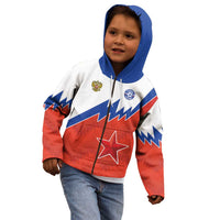 Personalized Russia Football Kid Hoodie The National Team Go Champion - Wonder Print Shop