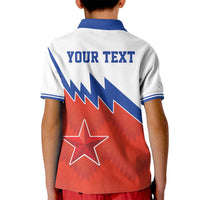 Personalized Russia Football Kid Polo Shirt The National Team Go Champion - Wonder Print Shop