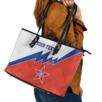 Personalized Russia Football Leather Tote Bag The National Team Go Champion - Wonder Print Shop