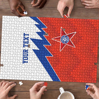 Personalized Russia Football Puzzle The National Team Go Champion - Wonder Print Shop