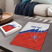 Personalized Russia Football Puzzle The National Team Go Champion - Wonder Print Shop