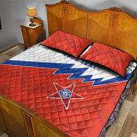 Personalized Russia Football Quilt Bed Set The National Team Go Champion - Wonder Print Shop