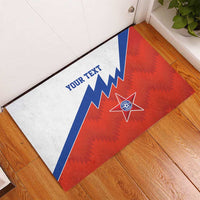 Personalized Russia Football Rubber Doormat The National Team Go Champion - Wonder Print Shop