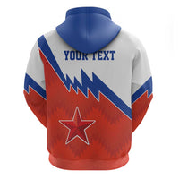 Personalized Russia Football Zip Hoodie The National Team Go Champion - Wonder Print Shop