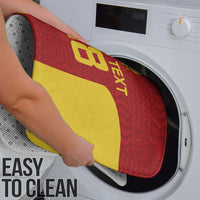 Custom Russia Football Bathroom Set Nashi Parni Khokhloma Style - Red - Wonder Print Shop