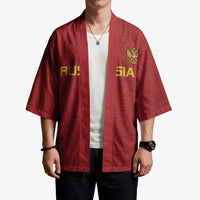 Custom Russia Football Kimono Nashi Parni Khokhloma Style - Red - Wonder Print Shop