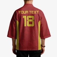 Custom Russia Football Kimono Nashi Parni Khokhloma Style - Red - Wonder Print Shop