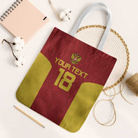 Custom Russia Football Tote Bag Nashi Parni Khokhloma Style - Red - Wonder Print Shop