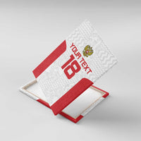 Custom Russia Football Canvas Wall Art Nashi Parni Khokhloma Style - White - Wonder Print Shop