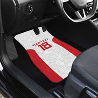 Custom Russia Football Car Mats Nashi Parni Khokhloma Style - White - Wonder Print Shop