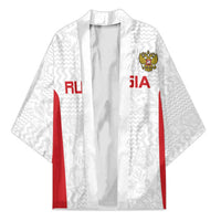 Custom Russia Football Kimono Nashi Parni Khokhloma Style - White - Wonder Print Shop