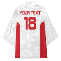 Custom Russia Football Kimono Nashi Parni Khokhloma Style - White - Wonder Print Shop