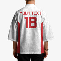 Custom Russia Football Kimono Nashi Parni Khokhloma Style - White - Wonder Print Shop