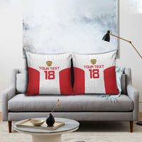 Custom Russia Football Pillow Cover Nashi Parni Khokhloma Style - White - Wonder Print Shop