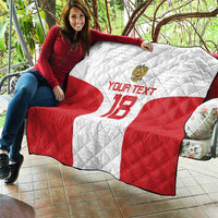 Custom Russia Football Quilt Nashi Parni Khokhloma Style - White - Wonder Print Shop