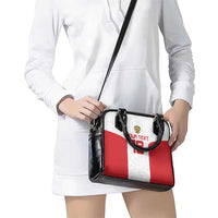 Custom Russia Football Shoulder Handbag Nashi Parni Khokhloma Style - White - Wonder Print Shop
