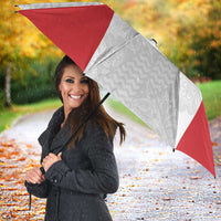 Custom Russia Football Umbrella Nashi Parni Khokhloma Style - White - Wonder Print Shop