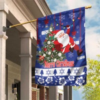 Honduras Santa Claus Christmas Garden Flag Christmas Tree With Flag Background - Wonder Print Shop