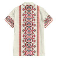 Happy Martisor Day Hawaiian Shirt Traditional Romanian Folklore Pattern
