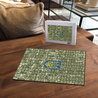 Ukraine Military Vyshyvanka Pattern Puzzle Tryzub Emblem Tactical Style - Wonder Print Shop