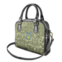 Ukraine Military Vyshyvanka Pattern Shoulder Handbag Tryzub Emblem Tactical Style - Wonder Print Shop