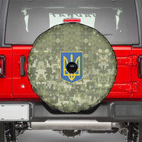 Ukraine Military Vyshyvanka Pattern Spare Tire Cover Tryzub Emblem Tactical Style - Wonder Print Shop