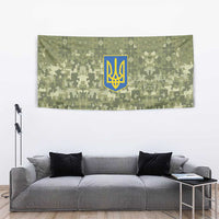 Ukraine Military Vyshyvanka Pattern Tapestry Tryzub Emblem Tactical Style - Wonder Print Shop