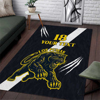 Custom Argentina Rugby Area Rug Pumas Mascot - Wonder Print Shop