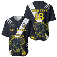 Custom Argentina Rugby Baseball Jersey Pumas Mascot - Wonder Print Shop
