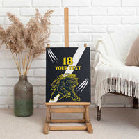 Custom Argentina Rugby Canvas Wall Art Pumas Mascot - Wonder Print Shop