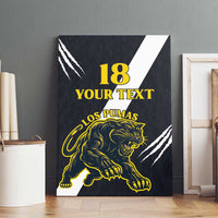 Custom Argentina Rugby Canvas Wall Art Pumas Mascot - Wonder Print Shop