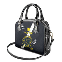Custom Argentina Rugby Shoulder Handbag Pumas Mascot - Wonder Print Shop