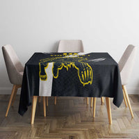 Custom Argentina Rugby Tablecloth Pumas Mascot - Wonder Print Shop