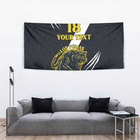 Custom Argentina Rugby Tapestry Pumas Mascot - Wonder Print Shop