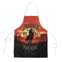 Rodeo Cowboy Apron Amarillo By Morning - Wonder Print Shop