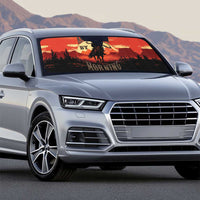 Rodeo Cowboy Auto Sun Shade Amarillo By Morning - Wonder Print Shop