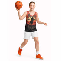 Rodeo Cowboy Basketball Jersey Amarillo By Morning - Wonder Print Shop