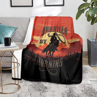 Rodeo Cowboy Blanket Amarillo By Morning - Wonder Print Shop