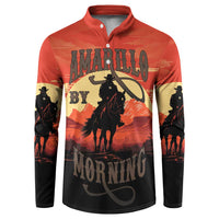 Rodeo Cowboy Button Sweatshirt Amarillo By Morning - Wonder Print Shop