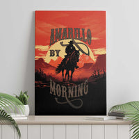 Rodeo Cowboy Canvas Wall Art Amarillo By Morning - Wonder Print Shop